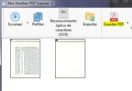 Escanejar a PDF