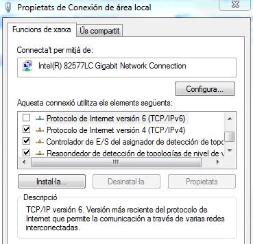 desactivar ipv6 mantenimiento informático para empresas Barclona - dactil